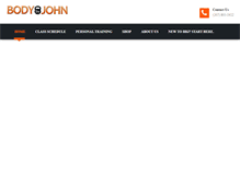 Tablet Screenshot of bodybyjohn.com
